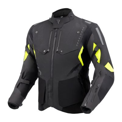 Pánska bunda Hiker IV black/anthracite/fluo yellow