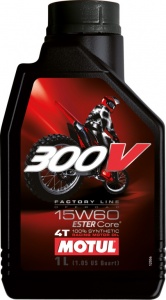 300V 4T Factory Line Off Road 15W60 balenie 1L