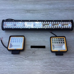 Set2 LED Rampa 390W + 2x 126W 12-24V