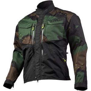 TERRAIN S9 OFFROAD JACKET GREEN CAMO