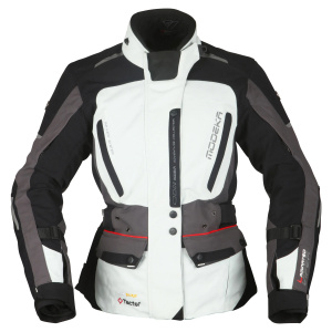 Motocyklová bunda Viper LT Lady popolavá