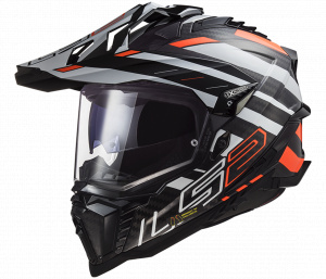 MX701 Explorer Carbon EDGE Black Fluo Orange